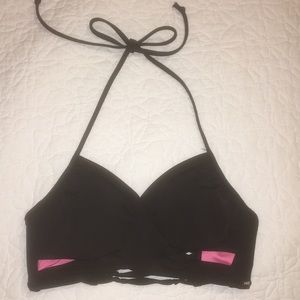Black bikini top